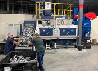 Große Strahlanlagen unter realistischen Bedingungen testen Walther Trowal