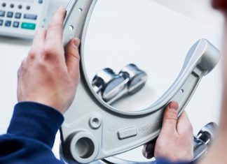 Geringerer Energiebedarf, Strahlmittelverbrauch und Verschleiß Walther Trowal: Geschmiedete Fahrwerksteile