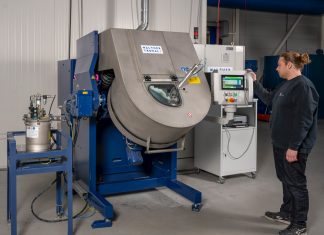 Auf dem Weg zur PFAS-freien Beschichtung Walther Trowal Rotamat