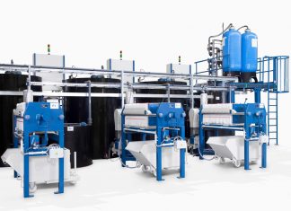 Gleitschleifen ohne Mikroplastik Walther Trowal Flockungsanlage